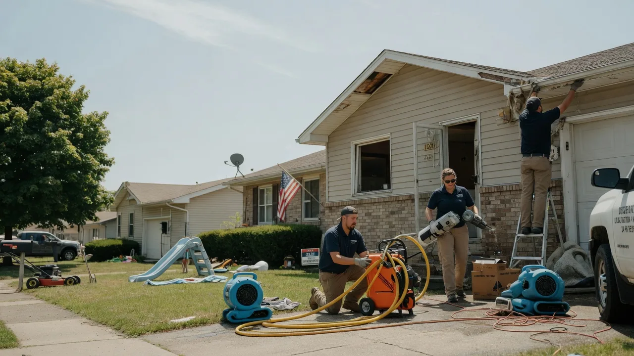 Water Damage Restoration in Fraser, MI near me